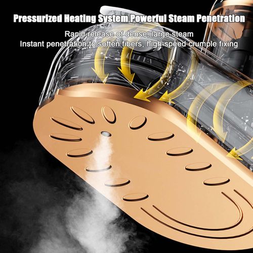 Steam Iron, Portable Steam Iron - Fast Heating Travel Fan, 220V Reusable Suit Care, Wedding Dress Care Travel Supplies