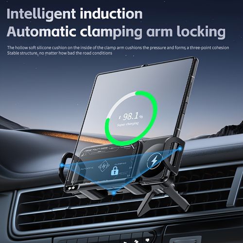Wireless Fast Charging Car Phone Mount