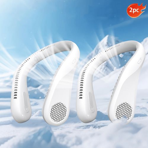 Portable Neck Fan long working time comfortable wear easy cooling for outdoor activities new arrival