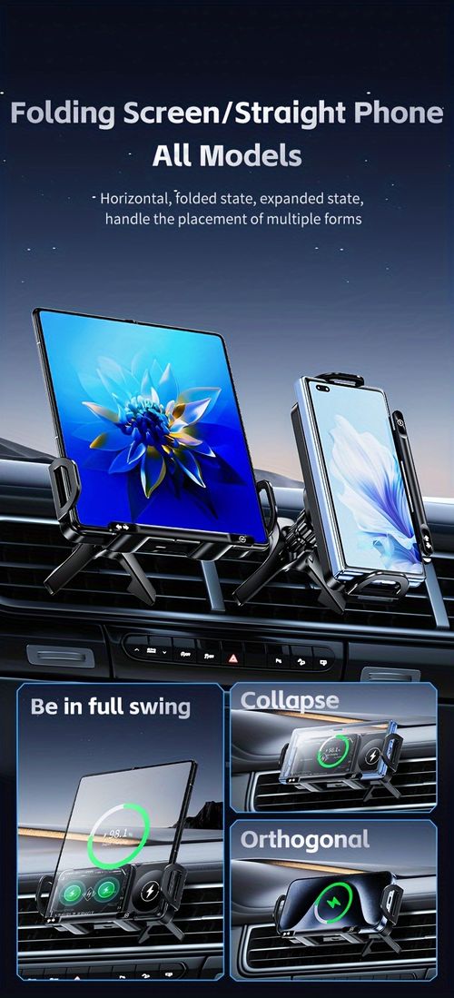 Wireless Fast Charging Car Phone Mount