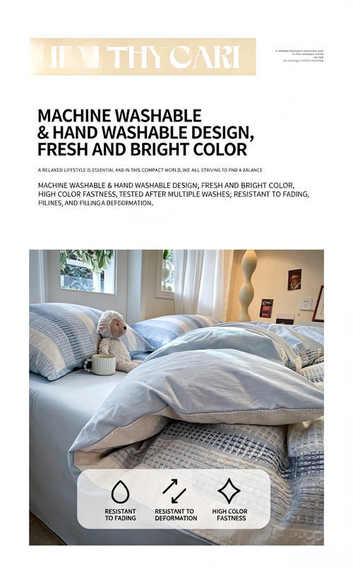 four-piece bedding set