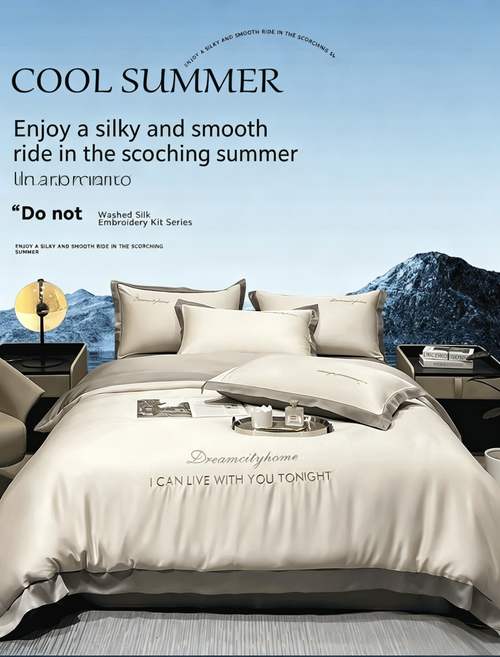 Four-piece bedding set