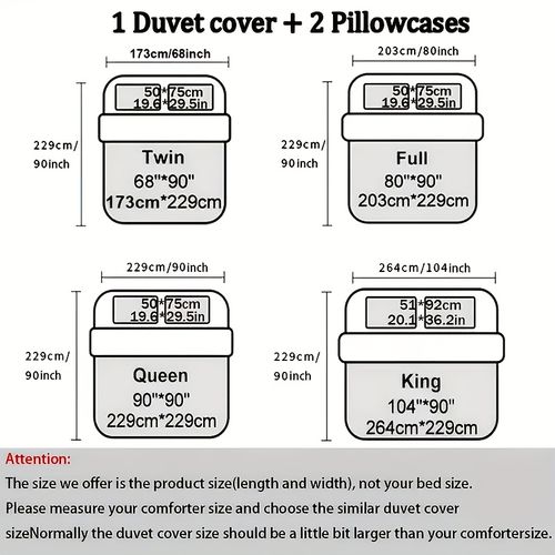 3-piece bedding set