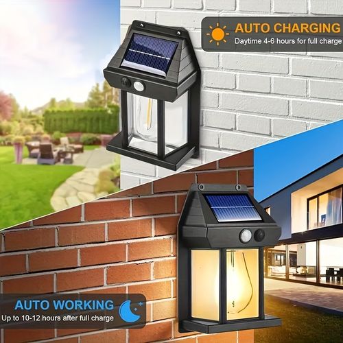 Solar tungsten lamp