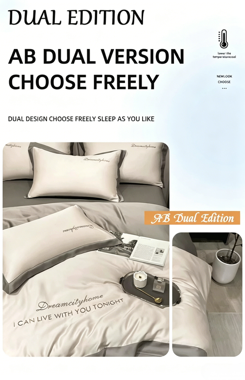 Four-piece bedding set