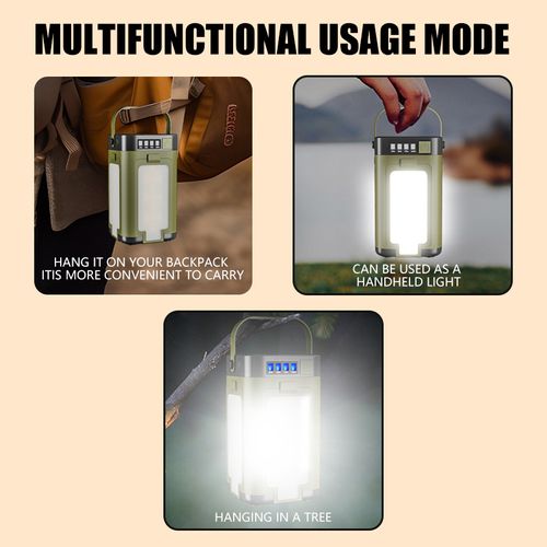 Multifunctional Outdoor Four-leaf Folding Camping Lamp