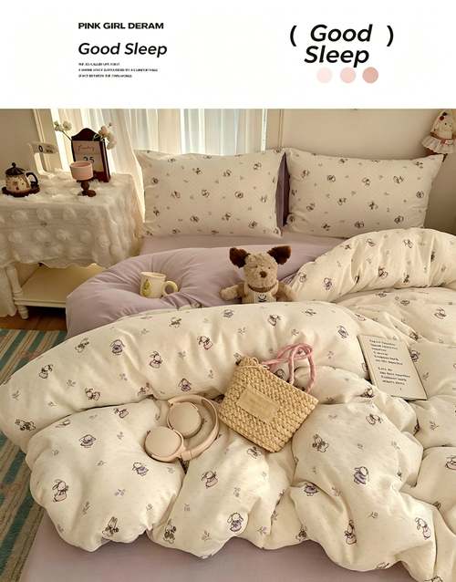 Four-piece bedding set