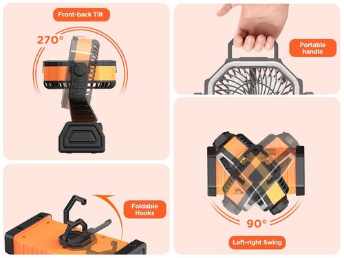 Lighting Mosquito Repellent Fan