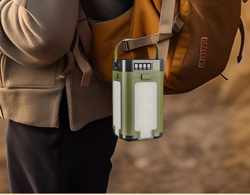 Multifunctional Outdoor Four-leaf Folding Camping Lamp