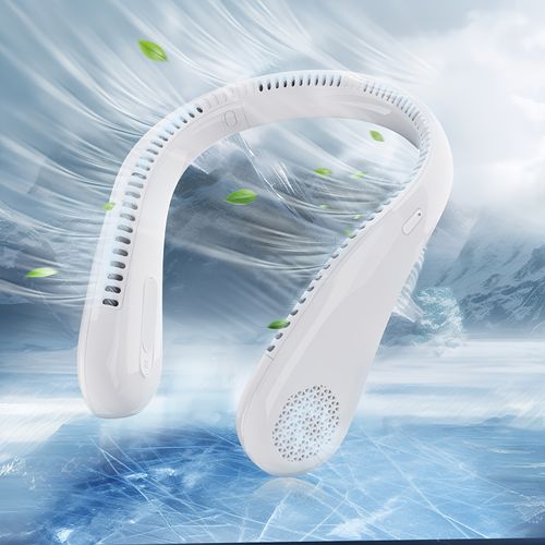 Portable Neck Fan long working time comfortable wear easy cooling for outdoor activities new arrival