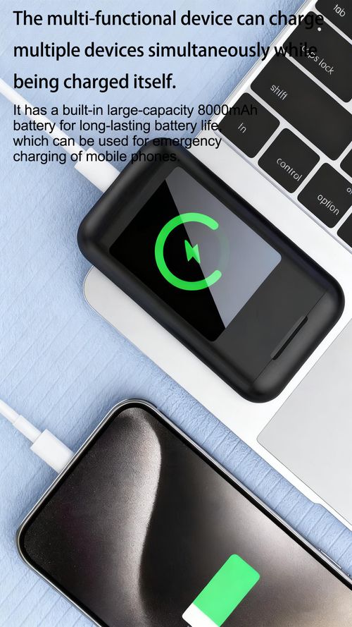 In-ear type with power bank smart screen touch control