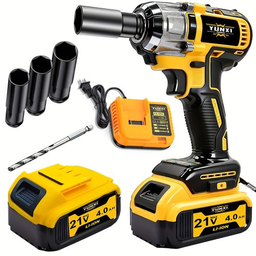 High-power lithium-ion electric impact wrench