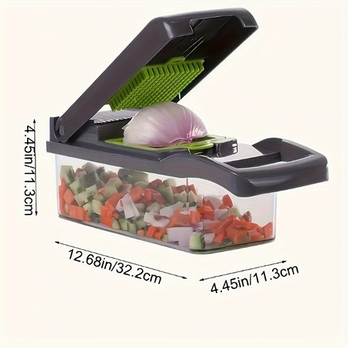 16 in 1Multifunctional Vegetable Cutter fast slice shred chop easy home kitchen tool