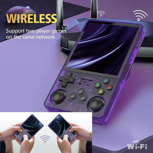 Handheld Game Console Emulator  Color Screen Linux System 128G TF Card 22000 Games