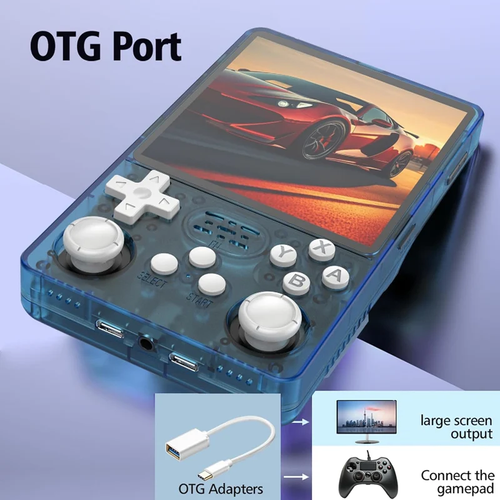 Handheld Game Console Emulator  Color Screen Linux System 128G TF Card 22000 Games