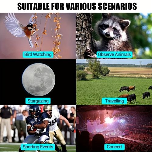 👜8x20 HD Night Vision Mini Pocket Zoom Monocular