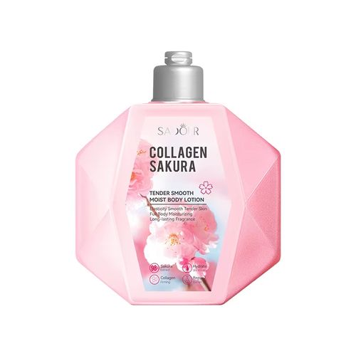 Oferta por tempo limitado: Compre um e leve outro gratis  Creme clareador de pele hidratante, nutritivo e iluminador com colágeno e sakura para venda por atacado (marca própria)