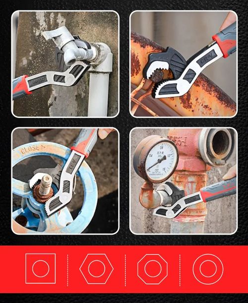 🔧 🔧 Chave autotravante rápida multifuncional🔥🔥🔥（50% desconto por tempo limitado）