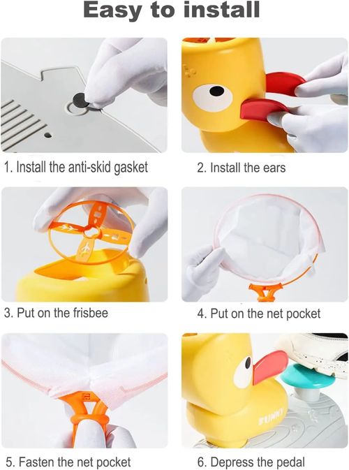 Brinquedo lançador de disco voador