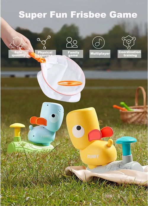 Brinquedo lançador de disco voador