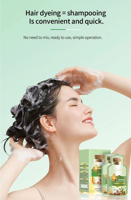 Oferta por tempo limitado: Compre um e leve outro gratis  Coloração = shampoo fácil e rápido. Cor da bolha tingida