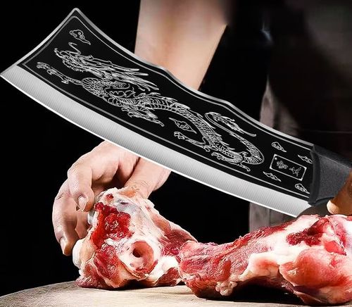 👜Black Dragon Knife Japanese Titanium Steel Edition