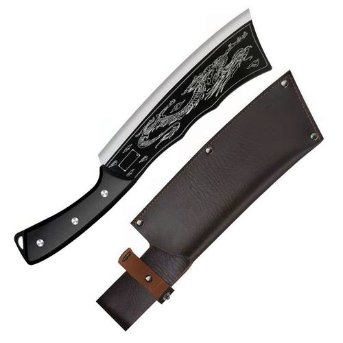 👜Black Dragon Knife Japanese Titanium Steel Edition