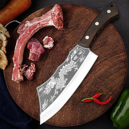 👜Black Dragon Knife Japanese Titanium Steel Edition