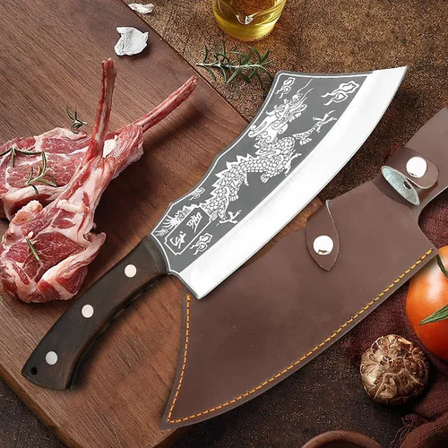 👜Black Dragon Knife Japanese Titanium Steel Edition