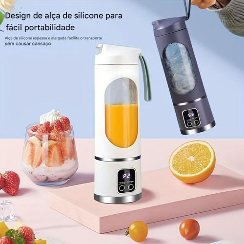 Liquidificador e Juicer Portátil com Carregamento USB