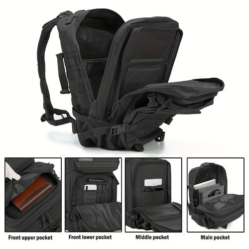 Mochila Tática Masculina em Nylon