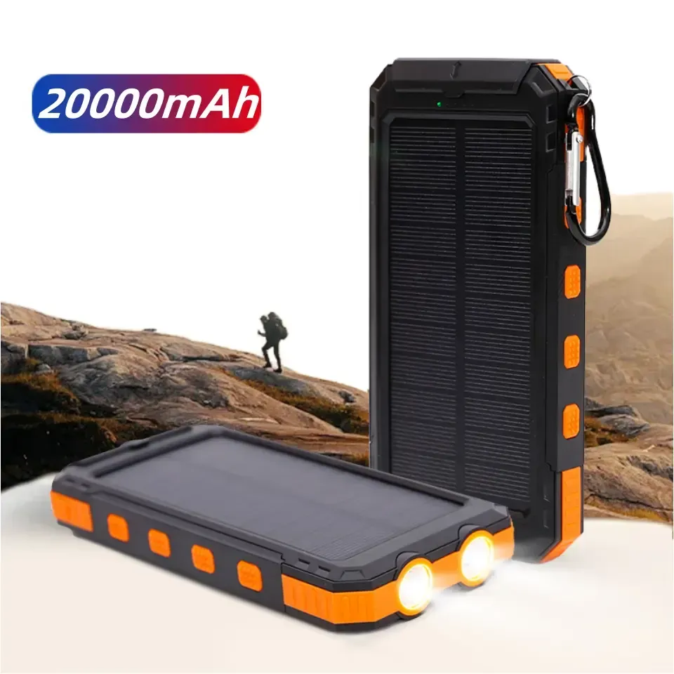 Bateria externa solar