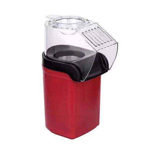 Nova máquina de milho portátil e compacta de ar quente, totalmente automática.