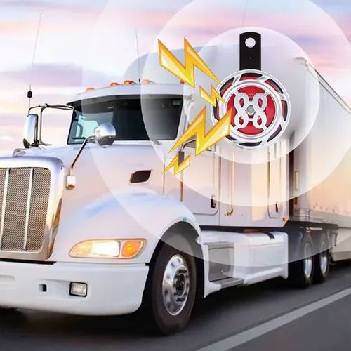 Kiemelt autós szerszámok✨Univerzális vízálló autós csiga duda színes fényekkel