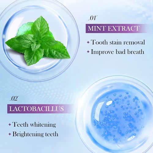 Oferta por tempo limitado: Compre um e leve outro gratis  Creme dental probiótico de lavanda SADOER, refrescante, clareador, para limpeza básica, com menta coreana, para higiene bucal, à base de ervas, mais vendido para casa