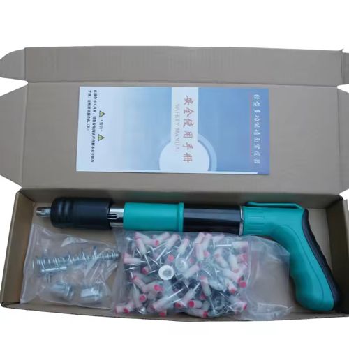 Pregador pneumático totalmente em aço, com silenciador, para decoração e fixação.