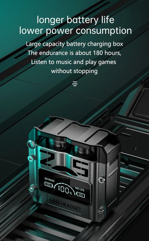 Fone de ouvido gamer M25 TWS com ENC