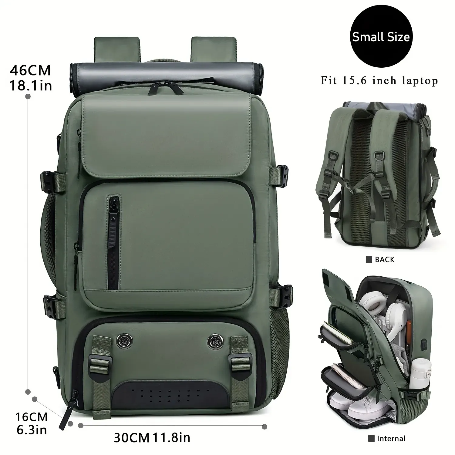 👜Erkek ve Kadınlar için Çok Fonksiyonlu Büyük Kapasiteli Sırt Çantası