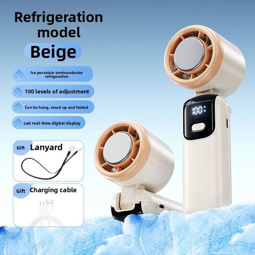 Portable handheld fan