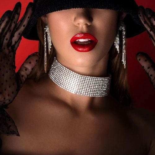 Full Diamond Fashion Necklace