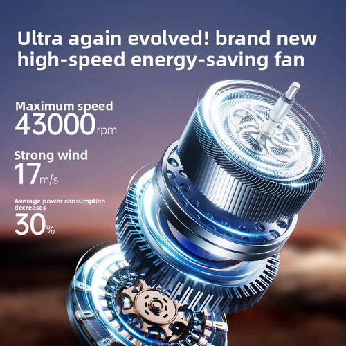 Portable handheld fan