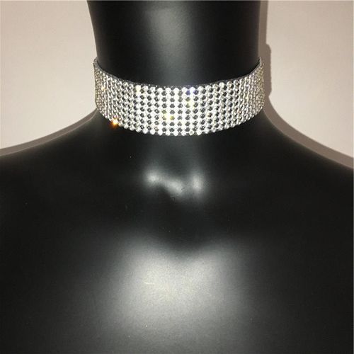 Full Diamond Fashion Necklace