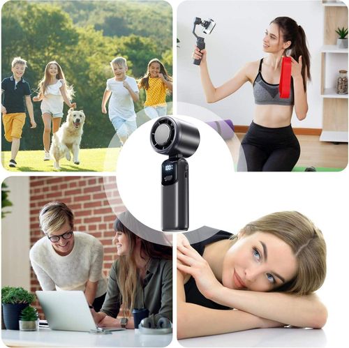 Portable handheld fan