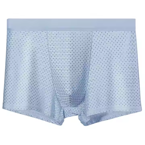 Men's boxer briefs, ice silk mesh, 4 pack