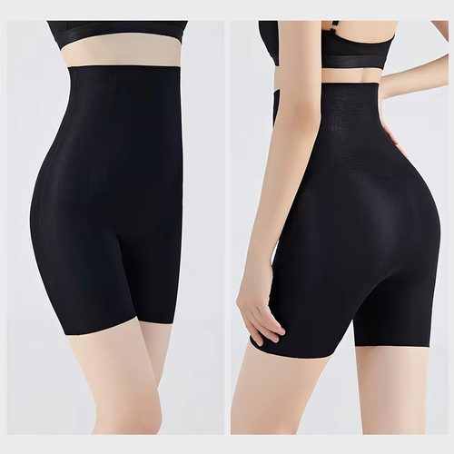 5D magic floating pants nylon high quality high waist hip lifting abdomen pants waist shaping seamless three-point leggings