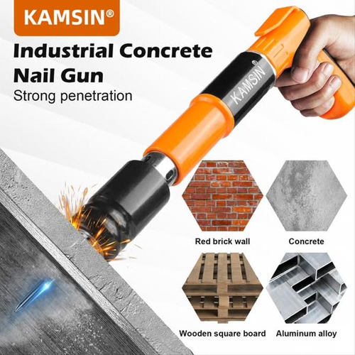 Mini Industrial Manual Metal Nail Pneumatic Air Stapler for Ceiling Concrete & Wood Fastening Tool for DIY and Industrial