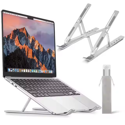 Hot Sale Factory Price Foldable Plastic Cooling Laptop Stand Tablet Pc Holder for 9-15 Inch Laptop