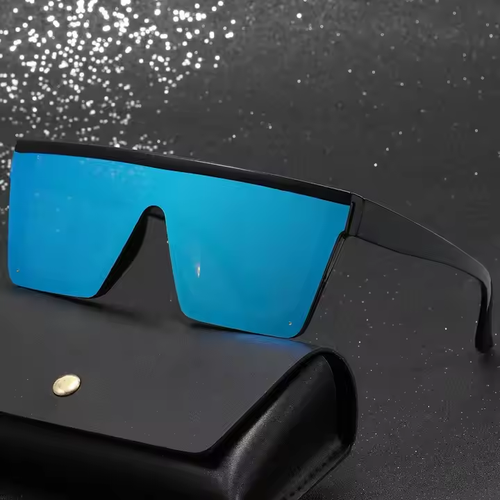 Brand New Custom Made Logo Trendy Polarized PC Uv400 Protection Sunglasses Sun Glasses 2025