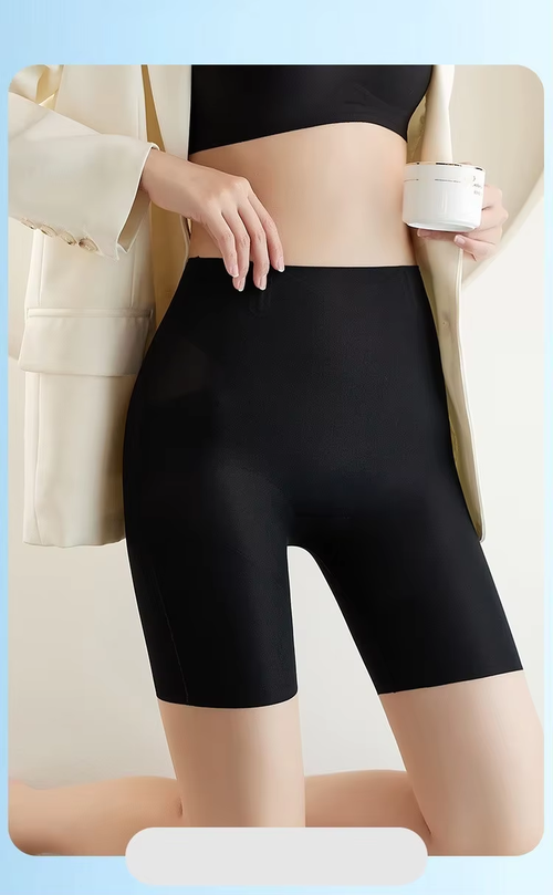 XL Breathable High Waist Belly Pants Butt Lifting Pants Shaping Pants Women's Underwear, Color: Black