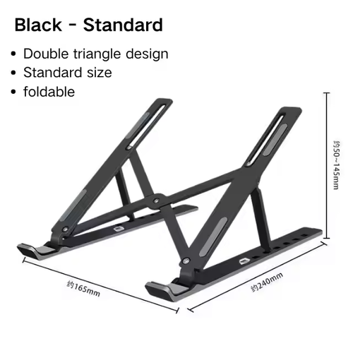 Hot Sale Factory Price Foldable Plastic Cooling Laptop Stand Tablet Pc Holder for 9-15 Inch Laptop